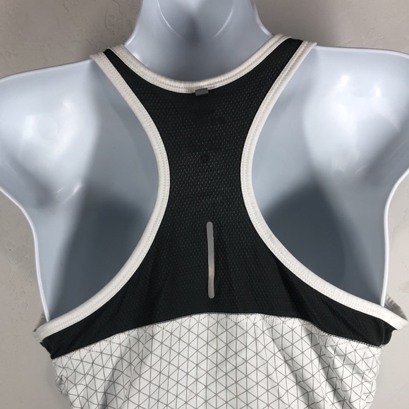 Nike Dri-Fit gray and white workout tank size medium - Picture 8 of 10